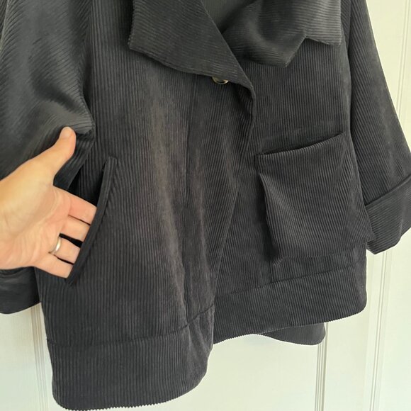 Ruti Black Corduroy Jacket | Size Large - Picture 7 of 11